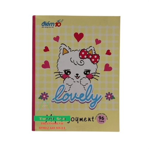 display Tập Điểm 10 TP-NB075 (96 trang-5 ôly vuông-100gsm) 1