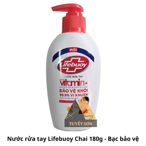 Nước rửa tay Lifebuoy Chai 180g