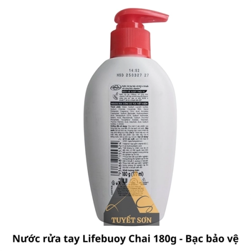 display Nước rửa tay Lifebuoy Chai 180g 2