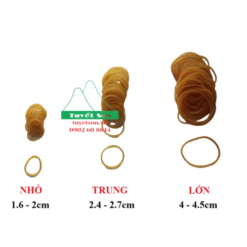 display Dây thun tròn TRUNG 25mm 2