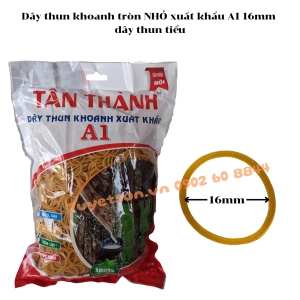Dây thun khoanh tròn NHỎ xuất khẩu A1 16mm - dây thun tiểu nhí