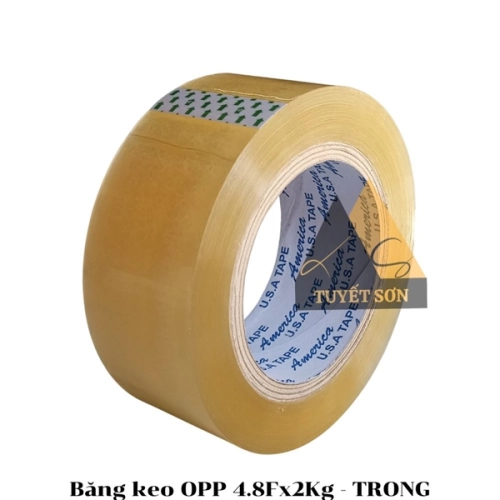 display Băng keo OPP 4.8F - 200Y - cây 2Kg 1