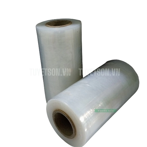 display Màng PE 200mm 1.12kg - Màng quấn hàng 20cm 2.8 2