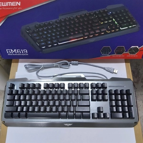 display Bàn Phím Newmen GM619 Gaming 3