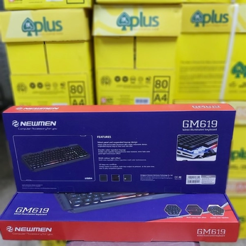 display Bàn Phím Newmen GM619 Gaming 5