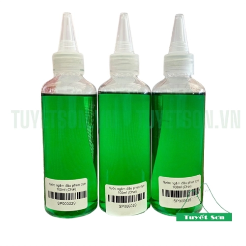 Nước ngâm rửa đầu phun mực nước dye 100ml