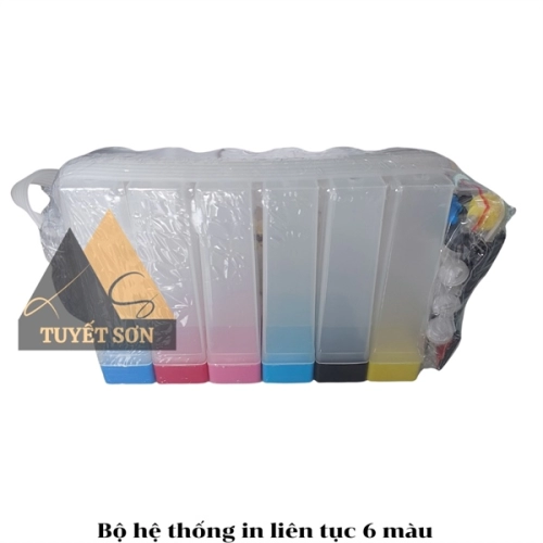 display Bộ hệ thống in liên tục 6 màu 2
