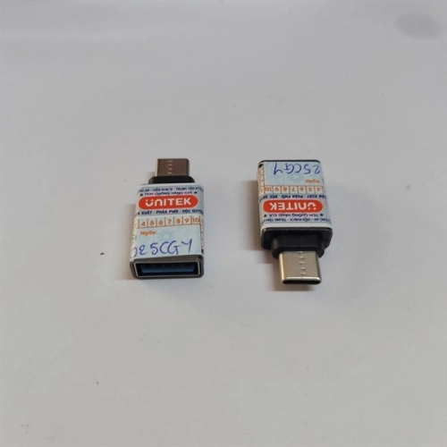 Đầu chuyển Type C to USB Unitek YA025CGY 3.0