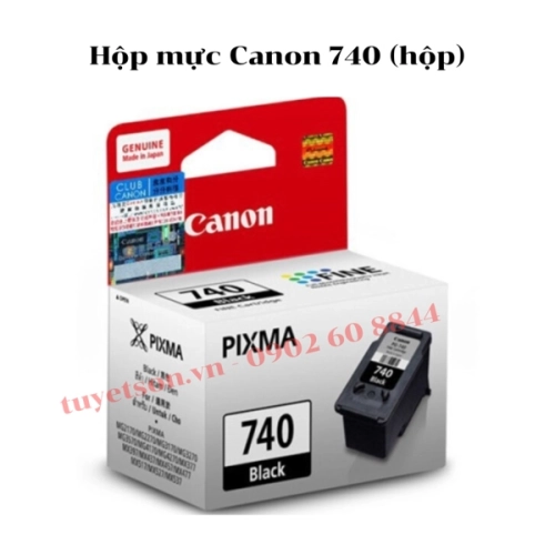 display Hộp mực Canon 740 1