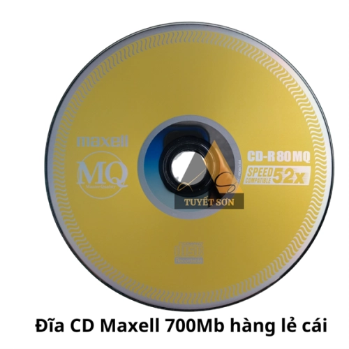 Đĩa CD Maxell 700Mb hàng lẻ cái