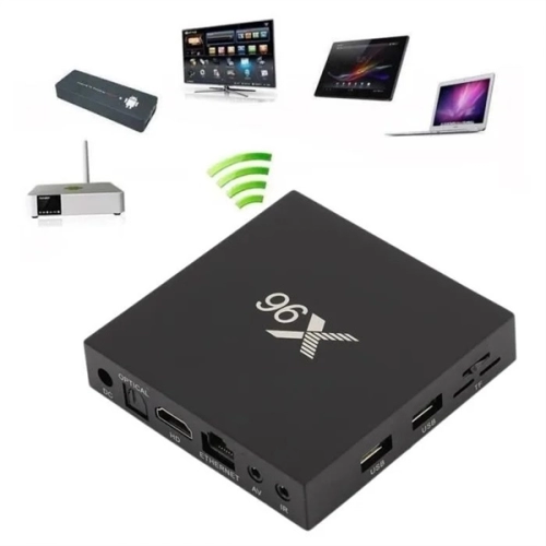 display TV Box OTT X96 Android 6.0 2