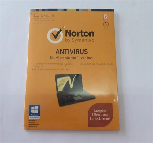 Phần mềm diệt Virut Phần mềm Norton AntiVirus 1pc
