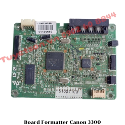 display Board tín hiệu Formatter máy in Canon 3300 FM2-6646 1
