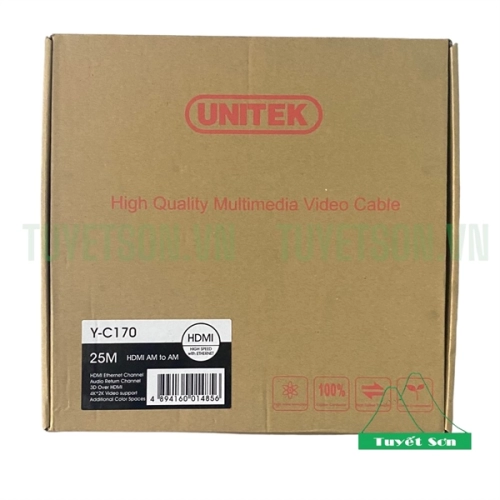 display Cáp HDMI 25m Unitek Y-C170 5