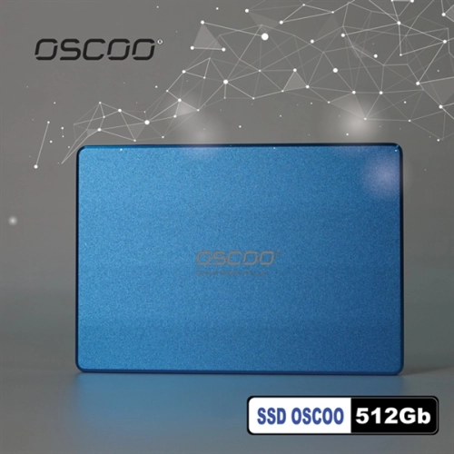 SSD OSCOO 512G Blue (Vỏ Nhôm - 500/450MBs)