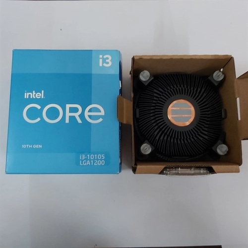 display Chip vi xử lý CPU Intel Core i3-10105 (3.7GHz turbo up to 4.4Ghz, 4 nhân 8 luồng, 6MB Cache, 65W) - Socket Intel LGA 1200 5