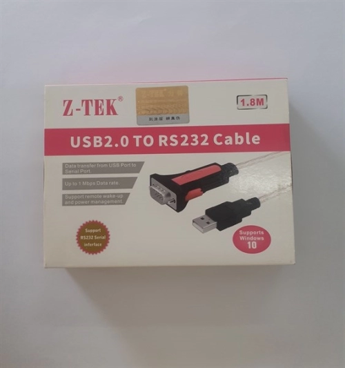 display Cáp Usb to Com 9 RS 232 ZTEK (ZE 533A) 2