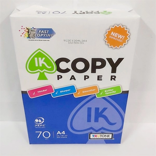 display Giấy in A4 IK Copy 70Gsm 1