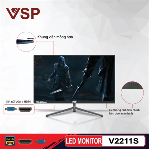 Màn hình máy tính LCD 22" VSP V2211S