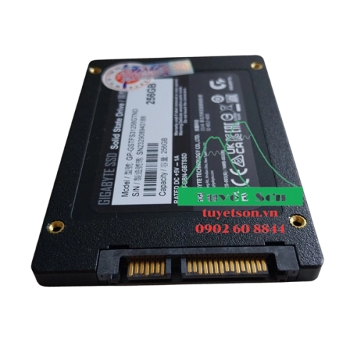 display Ổ cứng SSD Gigabyte 256Gb Sata GP-GSTFS31256GTND Chính Hãng 3