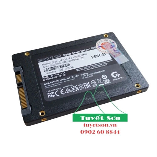display Ổ cứng SSD Gigabyte 256Gb Sata GP-GSTFS31256GTND Chính Hãng 4