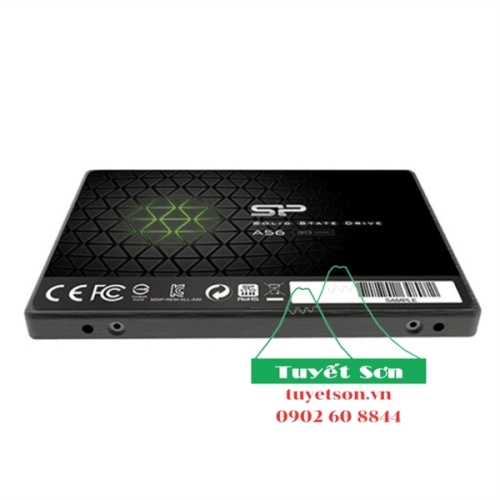 display Ổ cứng SSD SILICON 512GB A56 Sata Chính Hãng 2