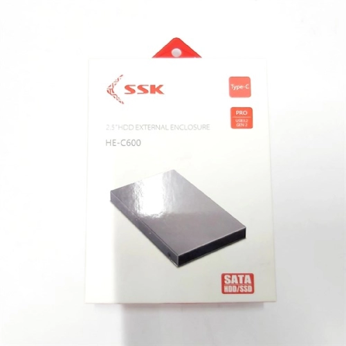 display Box ổ cứng HDD Type C-USB Sata SSK C600 3