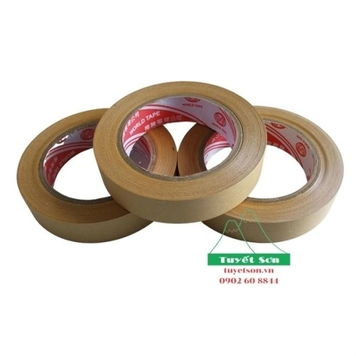 Băng keo giấy nâu TRUNG QUỐC 2.4Fx50Y MÀNG BÓNG