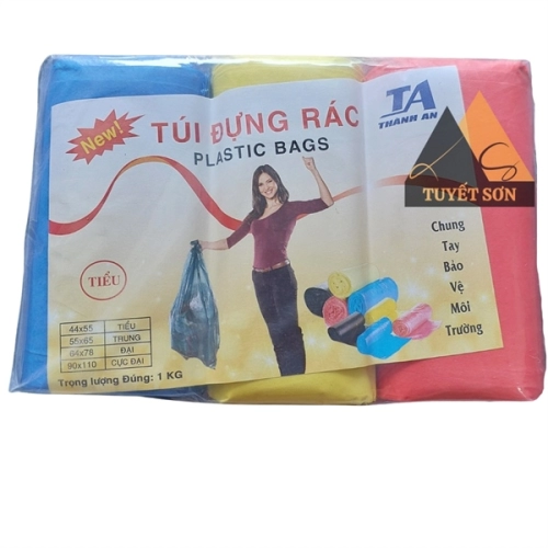 Bao rác TIỂU 3 cuộn 44x55cm