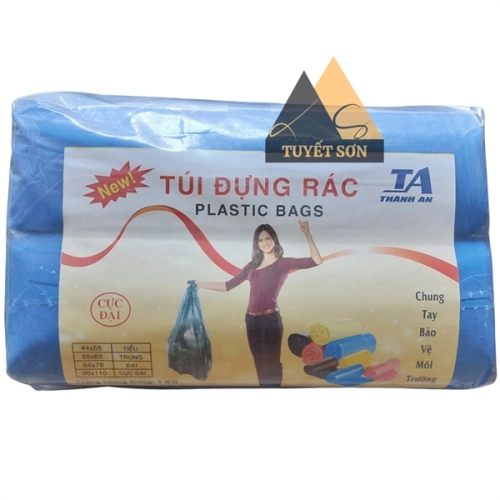 Bao rác CỰC ĐẠI 2 cuộn 78x92cm