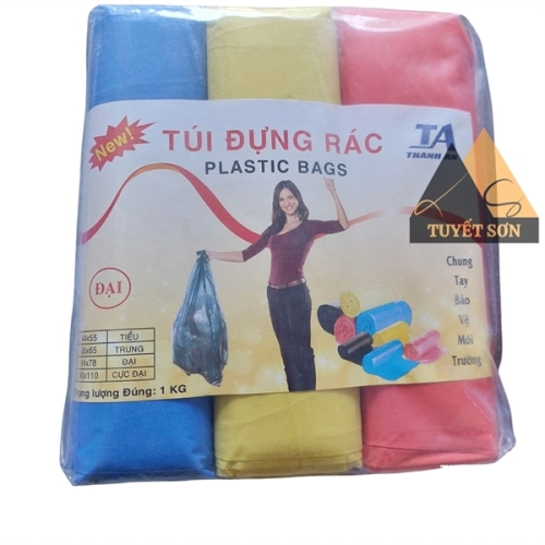 Bao rác ĐẠI 3 cuộn 64x78cm