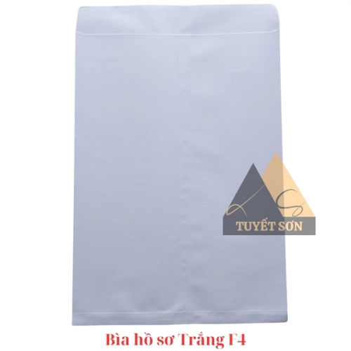 display Bìa hồ sơ Trắng A4 25x35cm 80Gsm 2