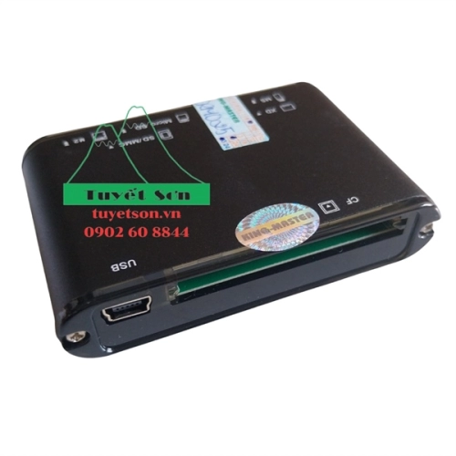 display Đọc thẻ nhớ SSK SCRM025-0712 đa năng 5