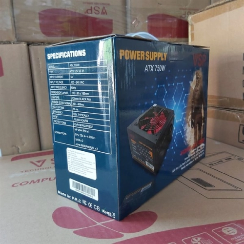 display Nguồn máy vi tính để bàn VSP 750W 3