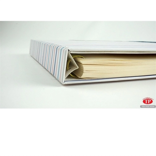 display Sổ Lò Xo cao cấp Hope 7 180tr 100Gsm kẻ ngang (19x22.6cm) (giấy kem) 3