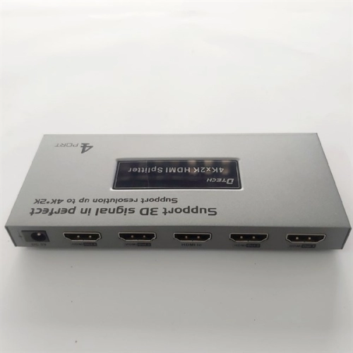Hub HDMI 1-4 Dtech DT-7144A ms 4Kx2K 340MHz mini - Switch Bộ chia cổng HDMI
