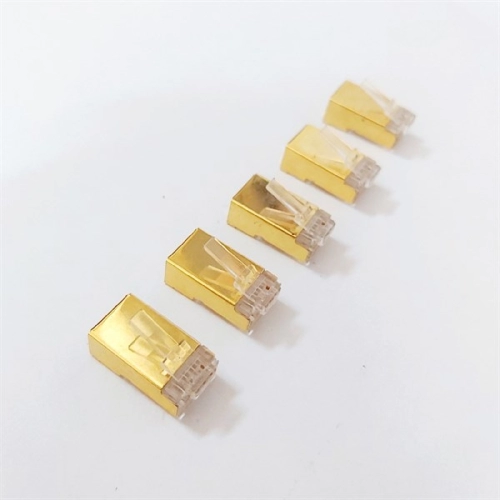 display Đầu mạng RJ45 CAT6 (thép vàng) 1