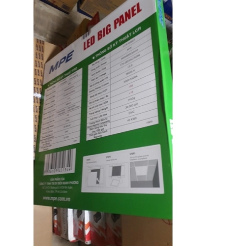 Đèn led MPE âm trần Panel 40W 600x600x35mm FPD-6060T