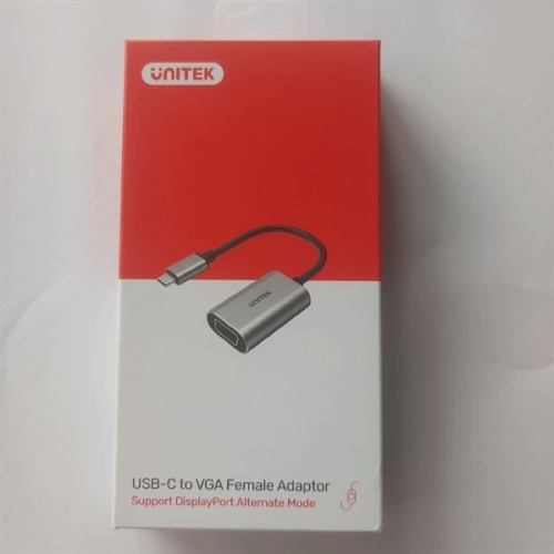 Cáp Type C to VGA Unitek Y6315