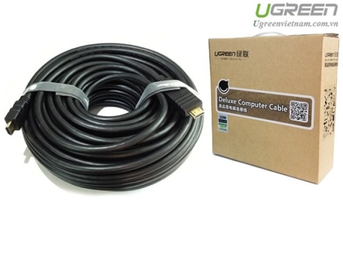 Cáp HDMI dài 12m hỗ trợ Ethernet + 4k x 2k Chính hãng Ugreen 10179