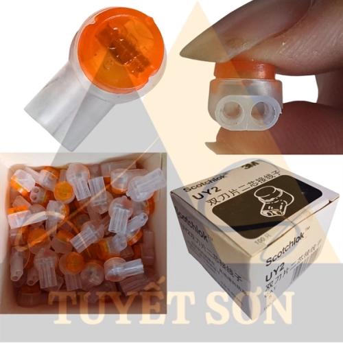 Rệp nối dây mạng dây điện thoại K2 UY2 3M - Phụ kiện đầu ổ giắc cắm K2 hộp (00026)