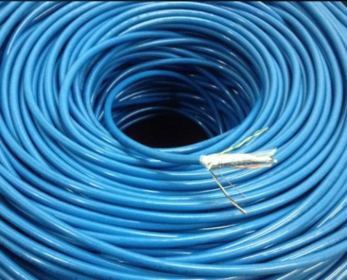 Cáp mạng GOLDEN JAPAN 4 PAIR FTP CAT6 (Màu xanh dương)