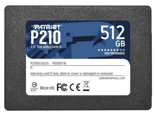 Ổ cứng SSD PATRIOT P210 512GB SATA3 2.5 inch