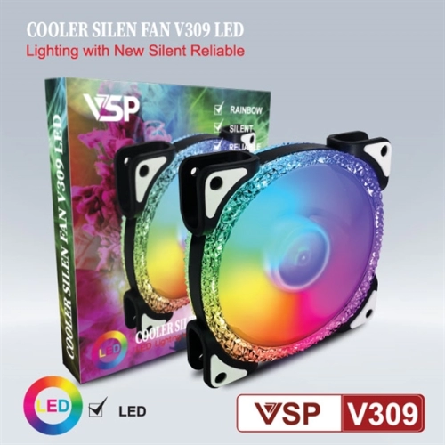 display Fan case 12cm VSP V309 Led RGB 1