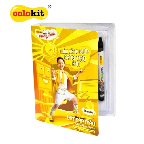 display Bút sáp màu Thiên Long CR-C08 16 màu 3