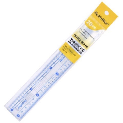 Thước thẳng Thiên Long Flexoffice FO-SR02