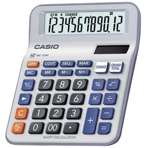 Máy tính CASIO MC-12M Chính hãng