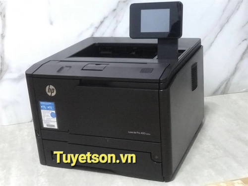 display Máy in laser trắng đen đơn năng HP Pro 400 M401DN màn cảm ứng 1