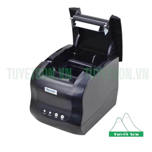 display Máy in mã vạch Xprinter XP-318B, máy in tem nhãn bardcode 2