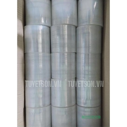 display Màng PE 100mm 560gr - Màng quấn hàng 10cm 2.8 2